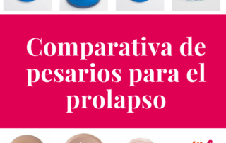 Comparacion Pesarios prolapso