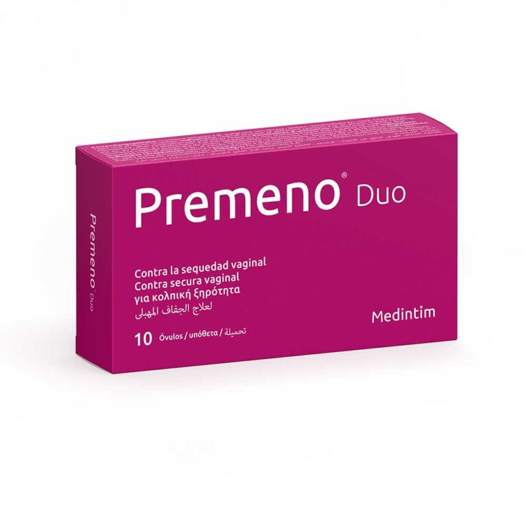 Premeno óvulos lubricantes sequedad vaginal