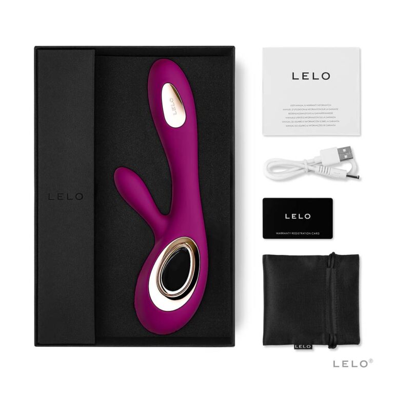 Lelo Soraya Wave Deep Rose pack
