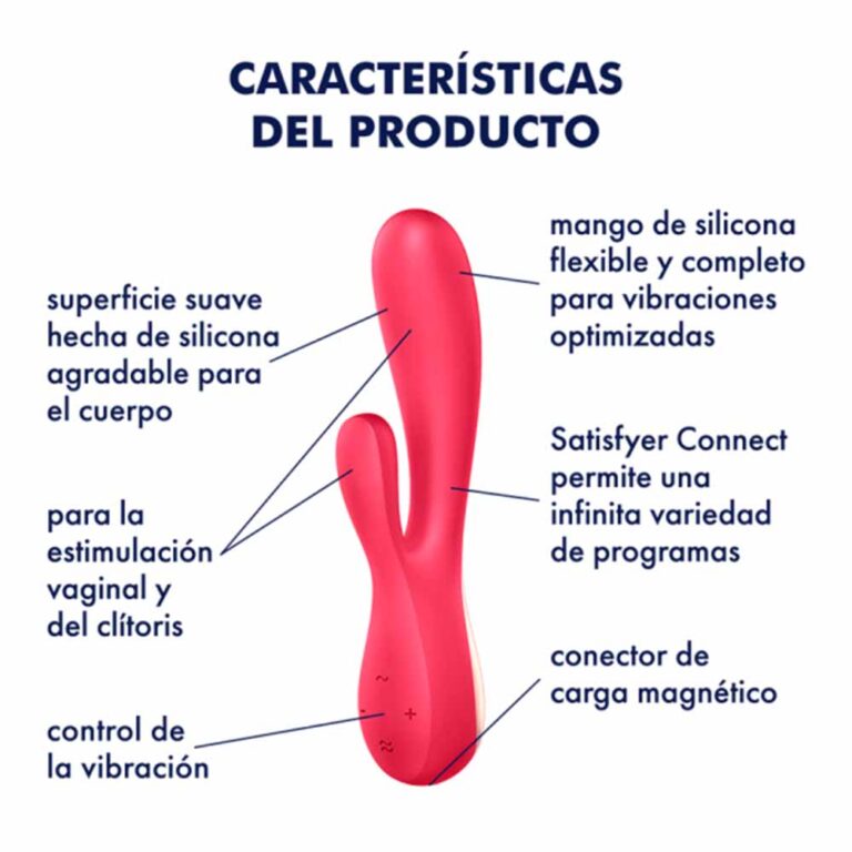 Satisfyer mono flex red app caracteristicas